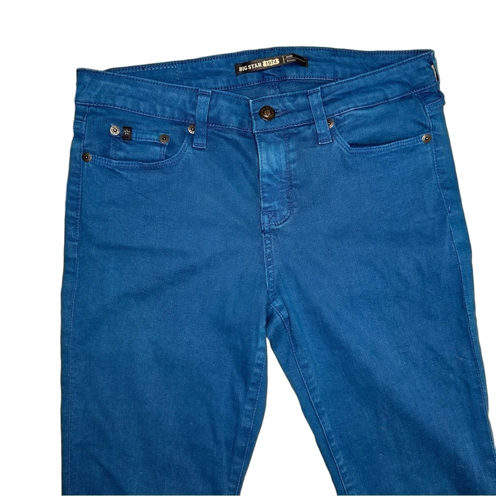 NWT Big Star Turkish Colored Skinny Jeans Size 28 Style FWALXPLTKI - Picture 4 of 13